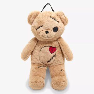 Hot Topic Zombie Teddy Bear Plush Mini Backpack